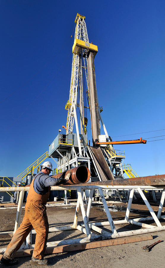 Geothermal Drill Rig And Well Casing Photograph By Theodore Clutter