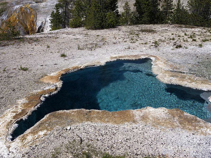 Geothermal Magical Pool Photograph by Brenda Kean