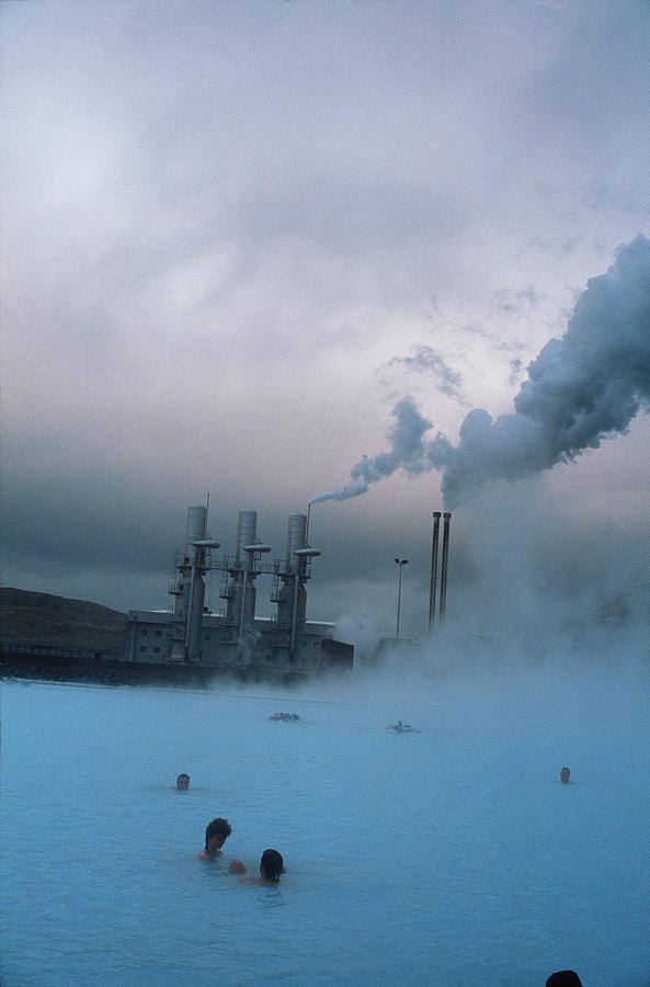 Geothermal Power Station In Iceland Photograph by Simon Fraser/science Photo Library