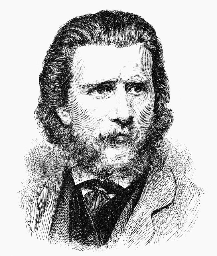 Gerald Massey (18281907) Painting by Granger