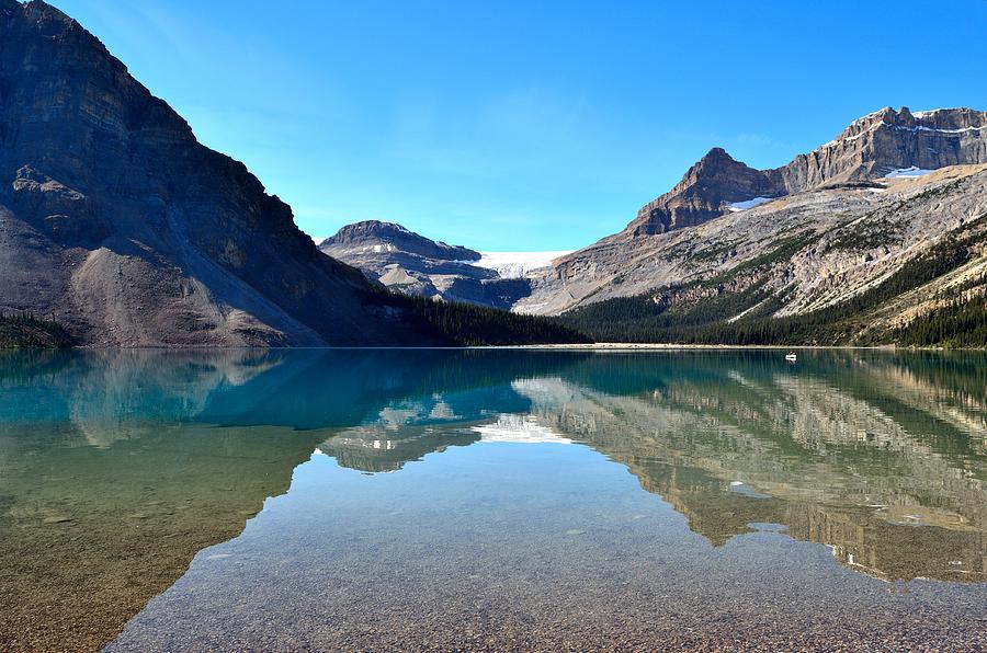 Geraldine Lake reflection Photograph by Philip Kollen - Fine Art America