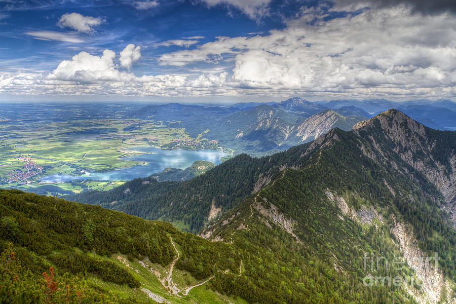 German Alps View I Photograph by Juergen Klust