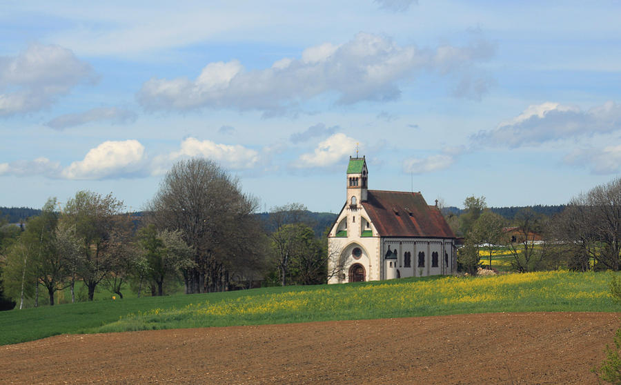 German Country Church Photograph by Mauverneen Blevins