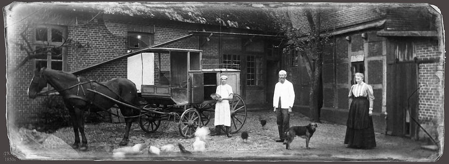 German Farm 1850s Photograph by Gerlinde Keating - Galleria GK Keating Associates Inc