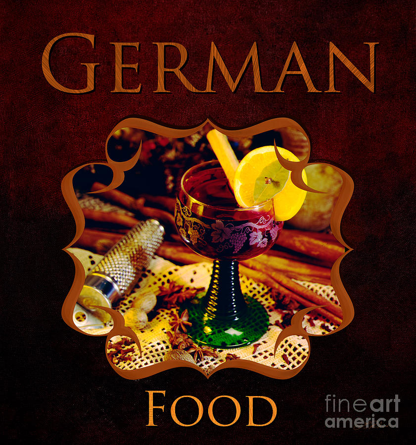 Copyright Owner Photograph - German Food Gallery by Iris Richardson