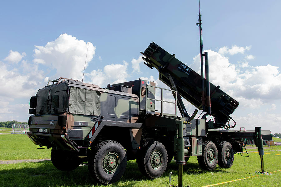 German Patriot Surface-to-air Missile Photograph by Timm Ziegenthaler