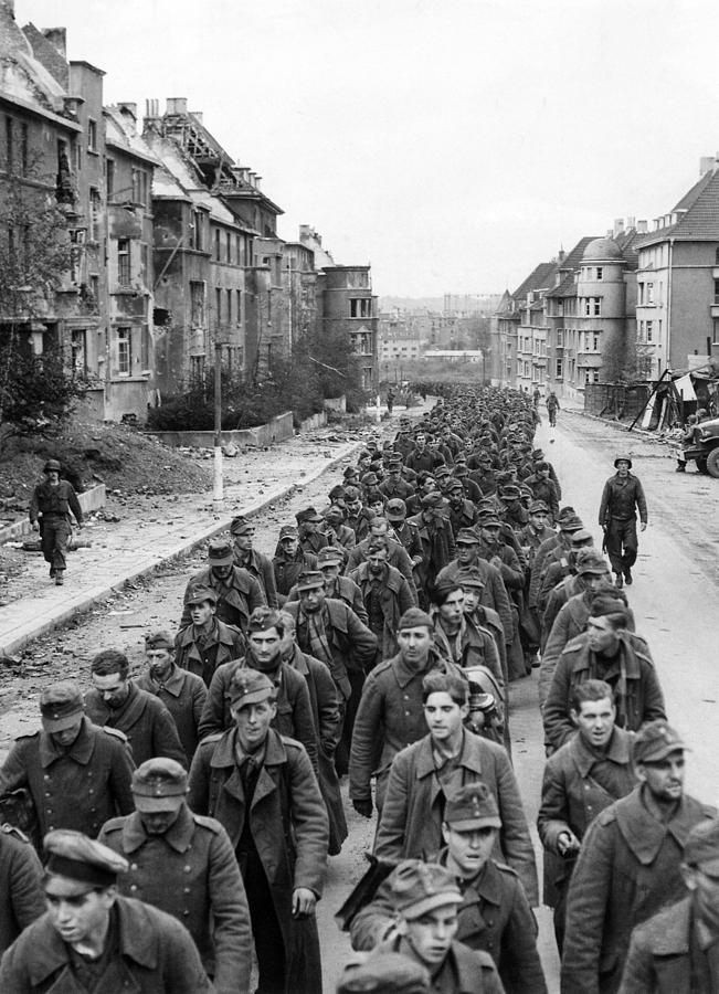 german-prisoners-of-war-marching-photograph-by-everett-pixels