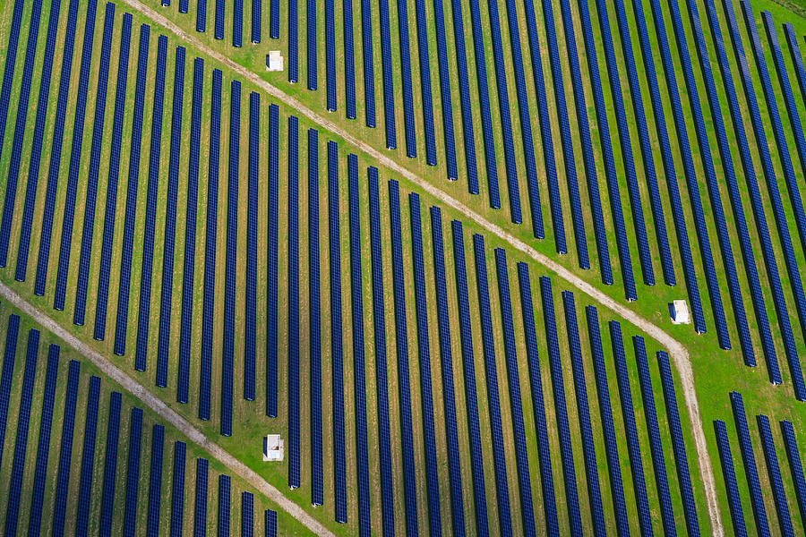 Germany, Bavaria, solar plant Photograph by Westend61