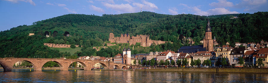 Germany, Heidelberg, Neckar River Photograph by Panoramic Images