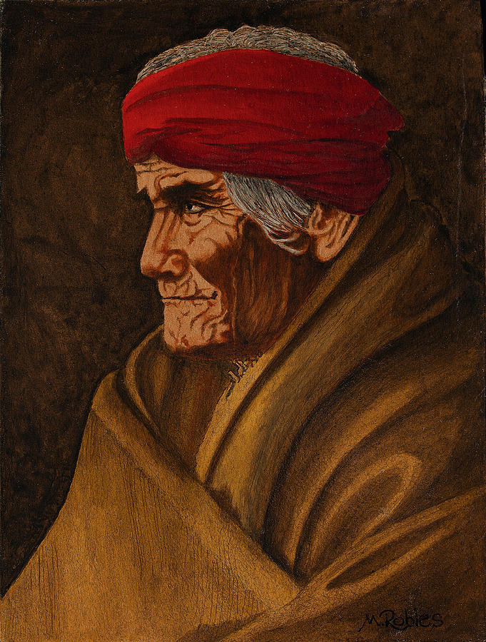 Geronimo at 77 Painting by Mike Robles