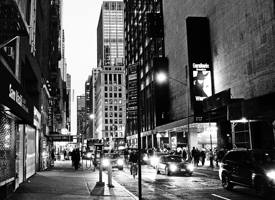 Gershwin Theatre NYC Photograph by Vidal Ortiz - Fine Art America