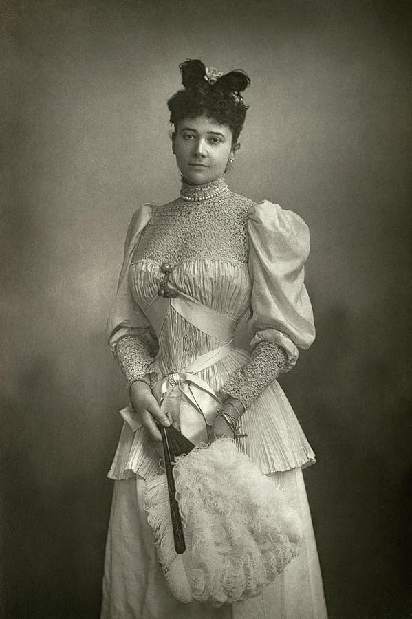 Gertrude Elizabeth Blood(1857-1911) Photograph by Granger