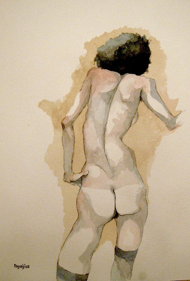 Gertrude Schiele Painting by Ray Agius
