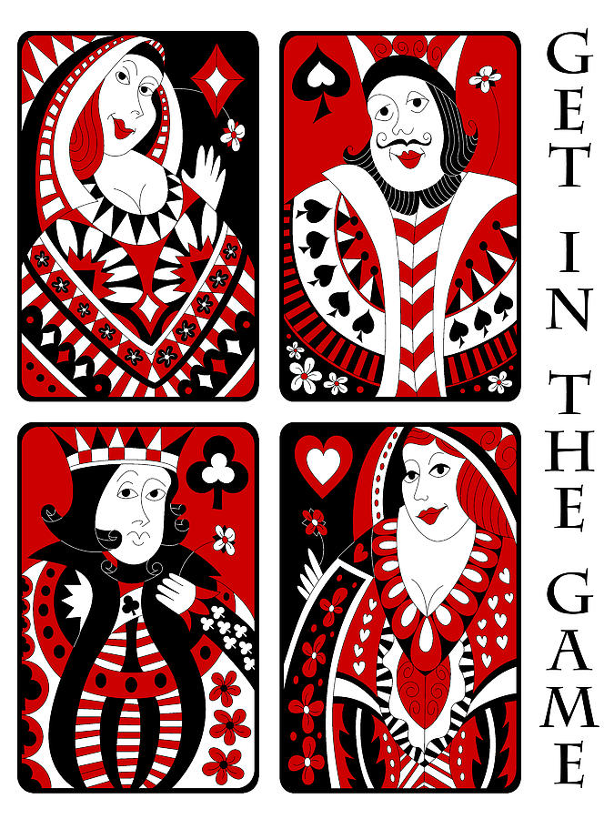 Get In The Game Digital Art by Alison Stein