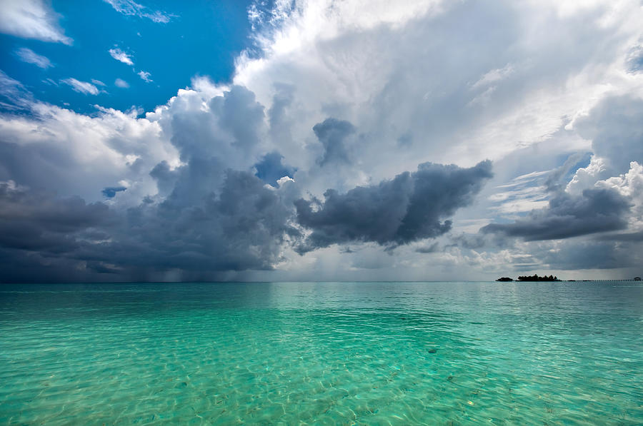Nature Photograph - Get Lost. Maldivian Scenery by Jenny Rainbow