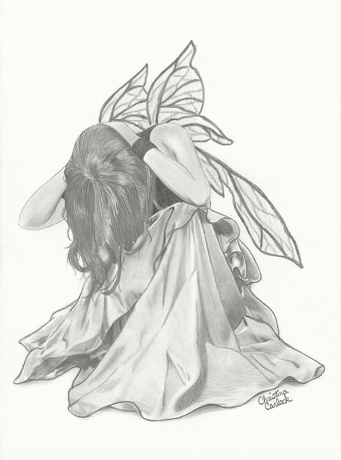 Get out of my head Drawing by Christina Carlock - Fine Art America