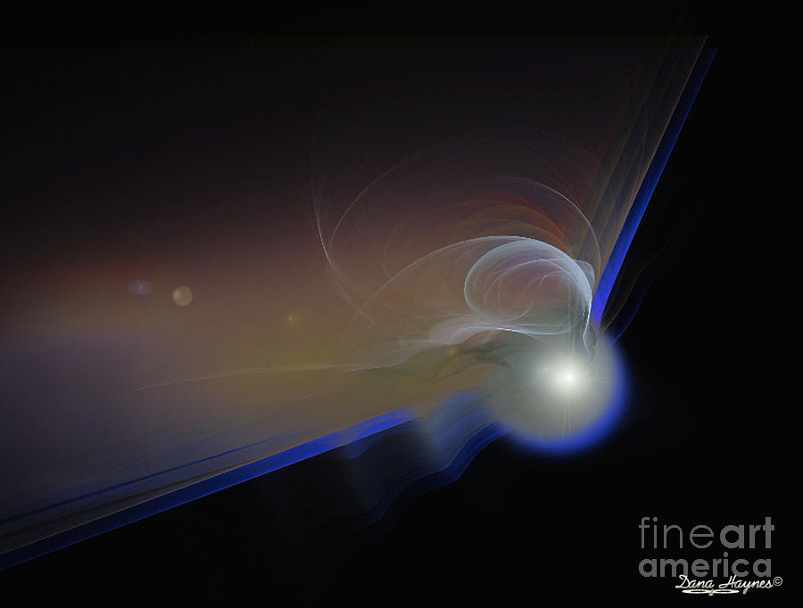Abstract Digital Art - Get To The Point by Dana Haynes