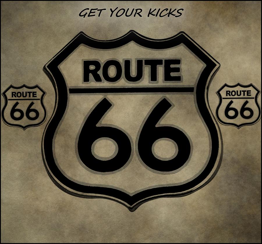 Get Your Kicks On Route 66 Photograph By Dan Sproul