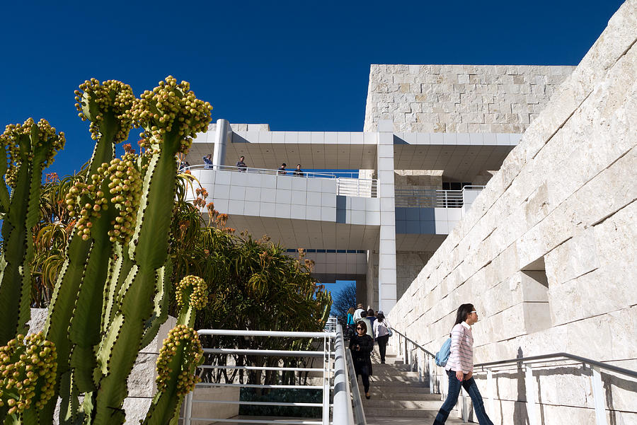 Getty Museum Photograph by Melinda Fawver
