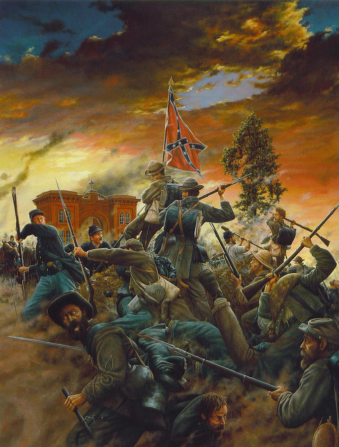 Gettysburg Painting by Dan Nance