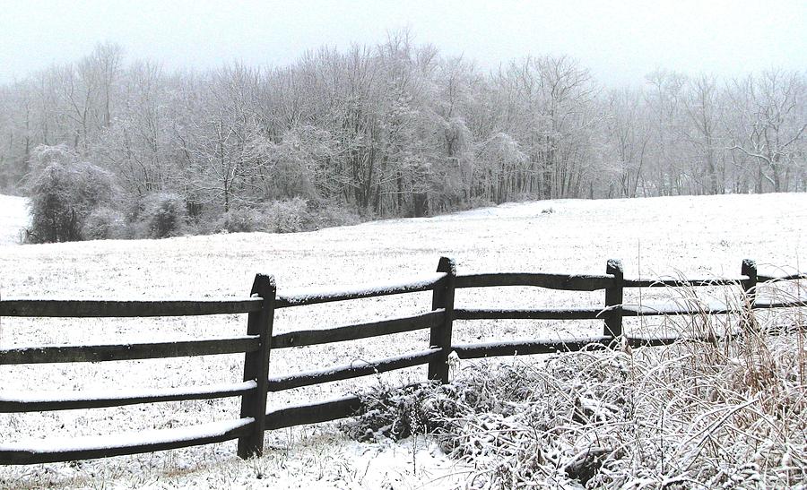 Gettysburg In January Photograph by Angela Davies