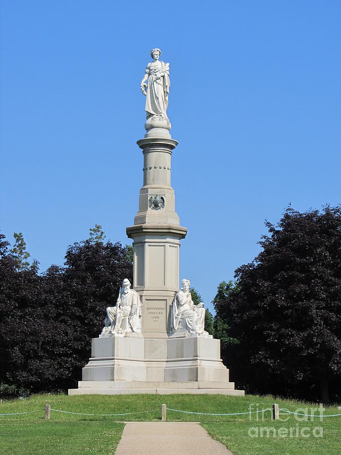 Gettysburg National Cemetery Photograph by Susan Carella