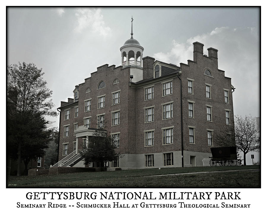 Gettysburg Seminary Ridge Poster Photograph by Stephen Stookey