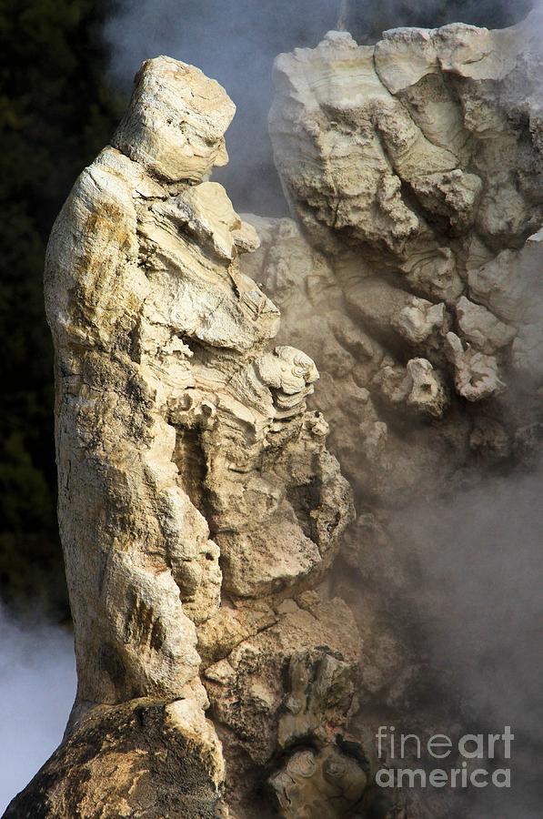 Us National Parks Photograph - Geyser Creation by Adam Jewell