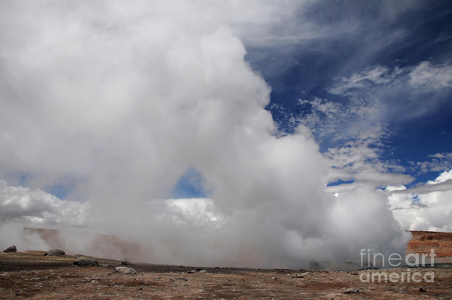 Geyser in Bolivia 4 Photograph by Vivian Christopher