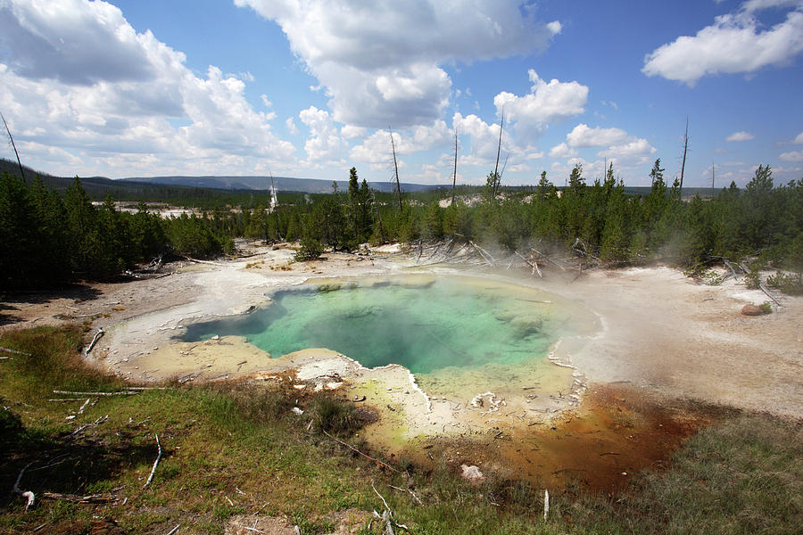 Geyser Photograph by Peter Falkner/science Photo Library