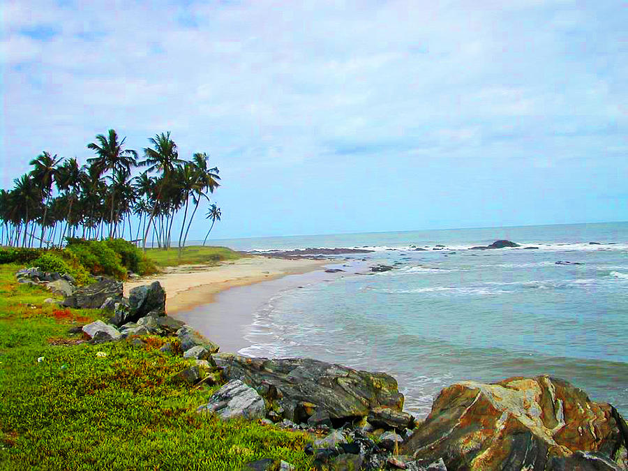 Ghana Coastline Photograph by Lenore Senior and Constance Widen