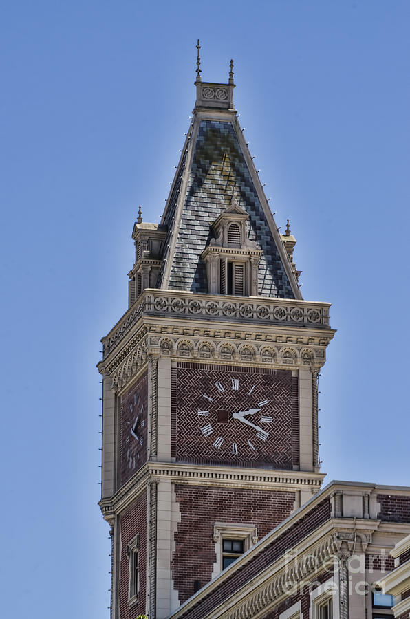 Ghirardelli Clock Tower Photograph by Judy Wolinsky