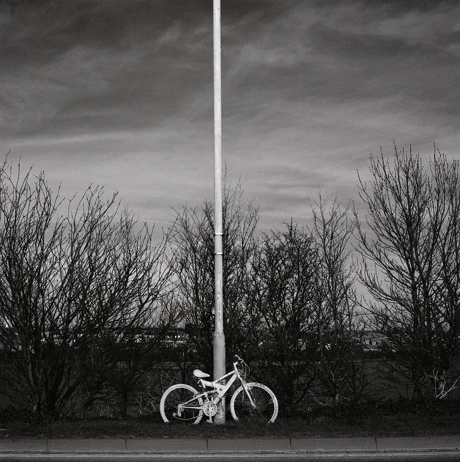 The Ghost Bike Photograph by Shaun Higson