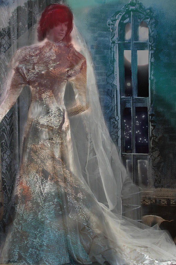 Ghost Bride Digital Art by Lisa Yount