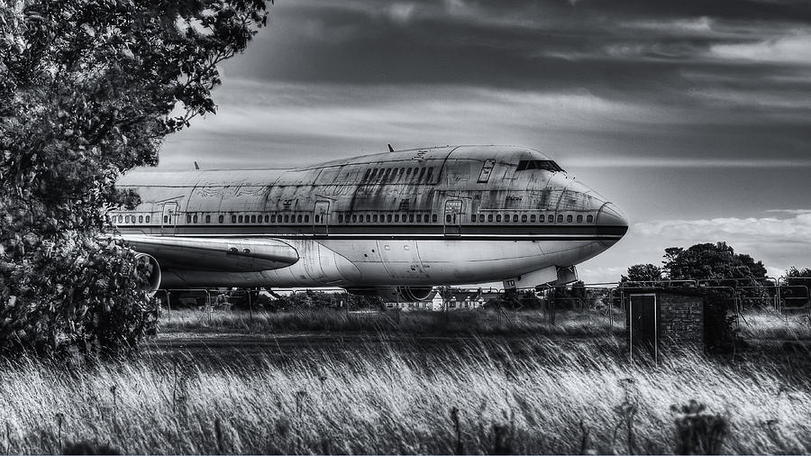 Airplane Photograph - Ghost Flight by Nigel Jones