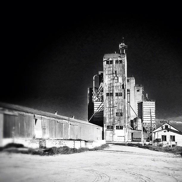 Ghost Photograph - #ghost Grain Elevator In Rural Ault by Jonathan Joslyn