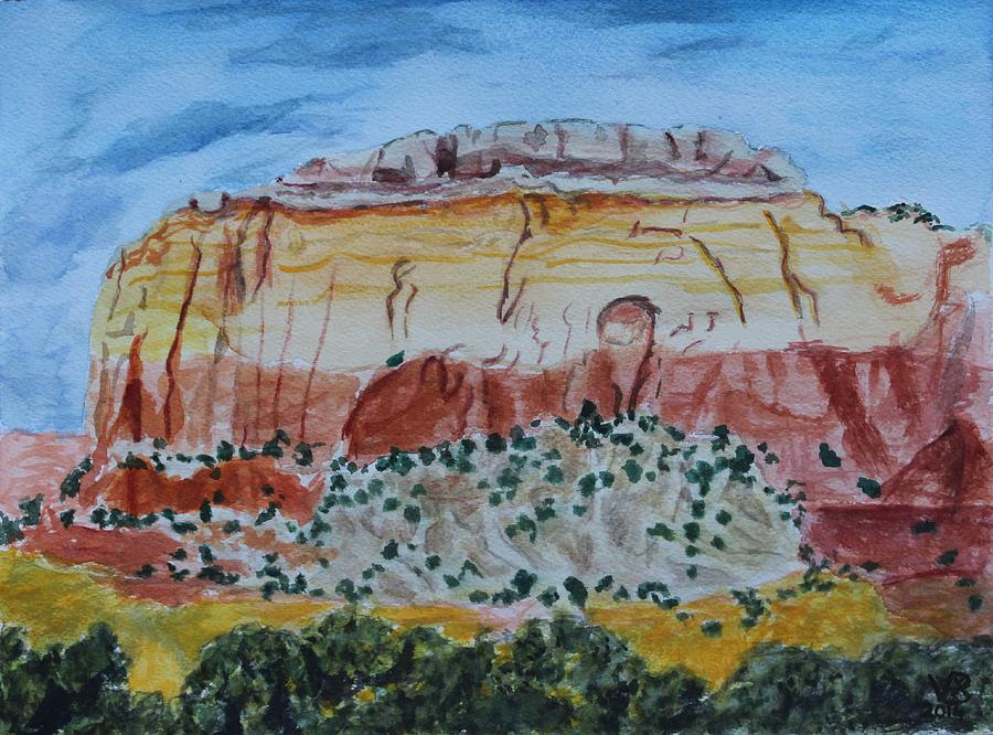 Ghost Ranch Painting by Vera Smith