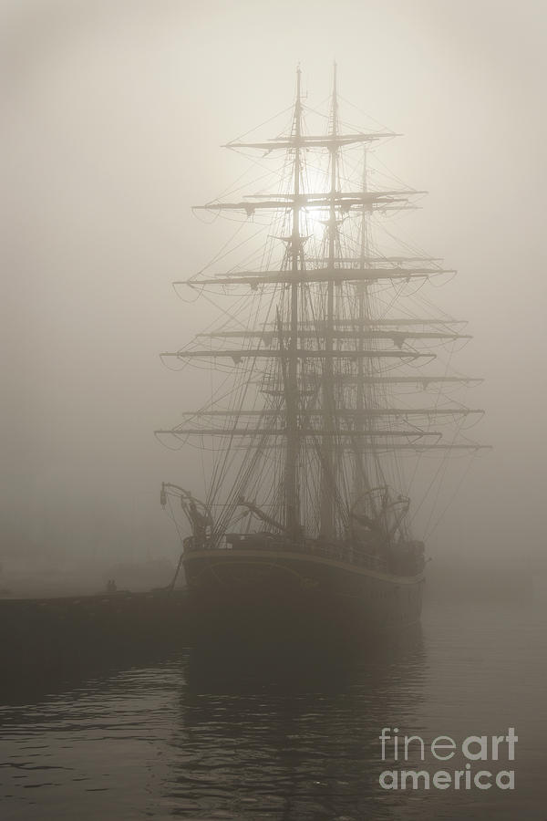 Ghost Ship Photograph by Inge Riis McDonald