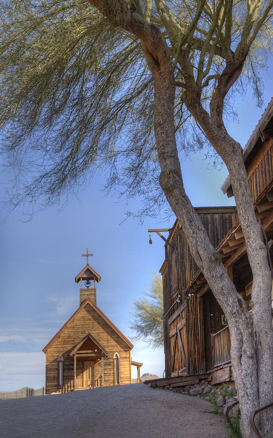 Ghost Town Chapel Photograph by Wendell Thompson