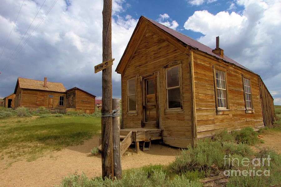 Bodie Photograph - Ghost Town Main Street by Adam Jewell