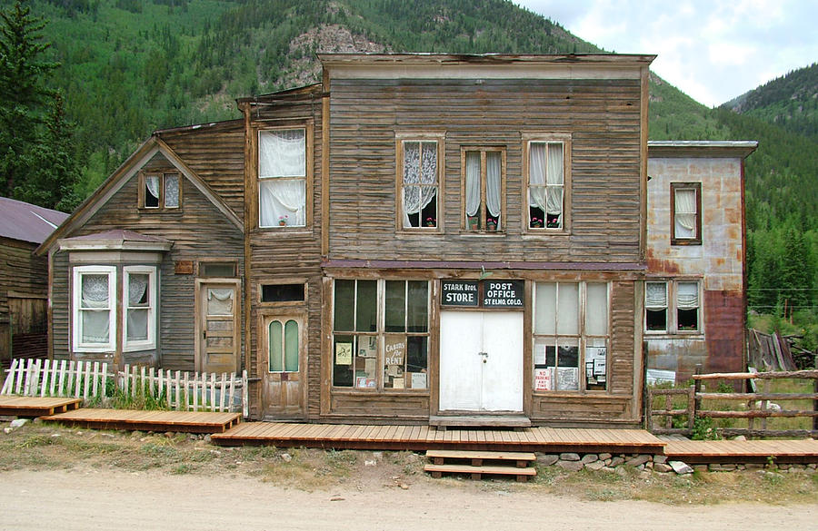 Ghost Town of Saint Elmo Photograph by Ken Smith