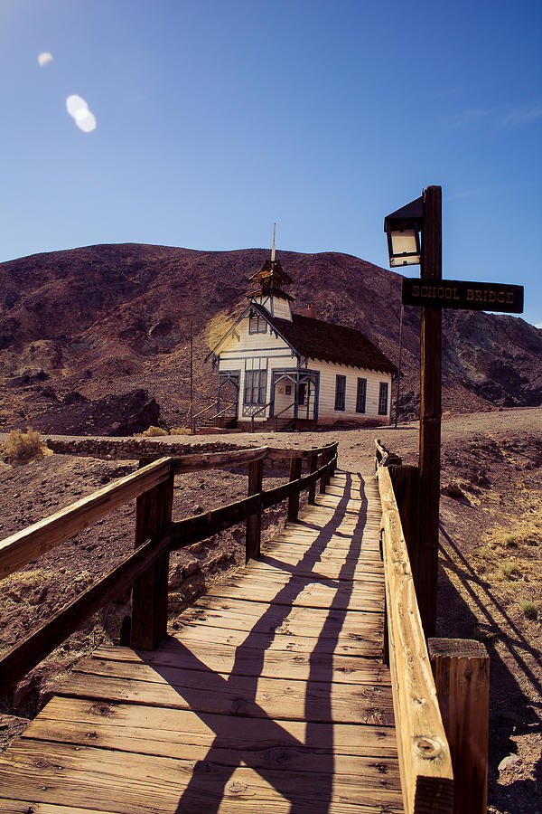 Ghost Town School Color Photograph by Anthony Soares