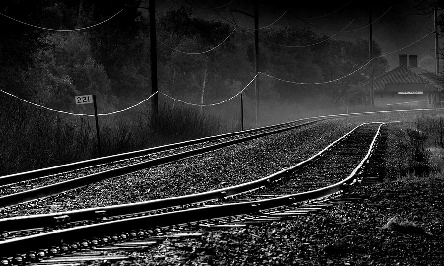 Ghost Tracks Photograph by Thomas Young
