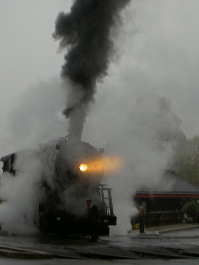 Ghost Train Photograph by Carolyn Jacob