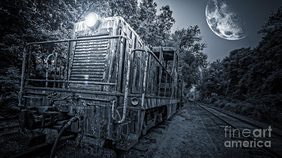 Ghost Train Photograph by Edward Fielding