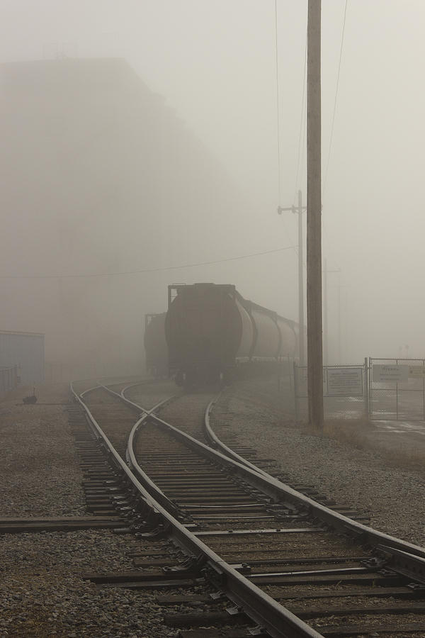 Ghost Train Photograph by Linda Ryma