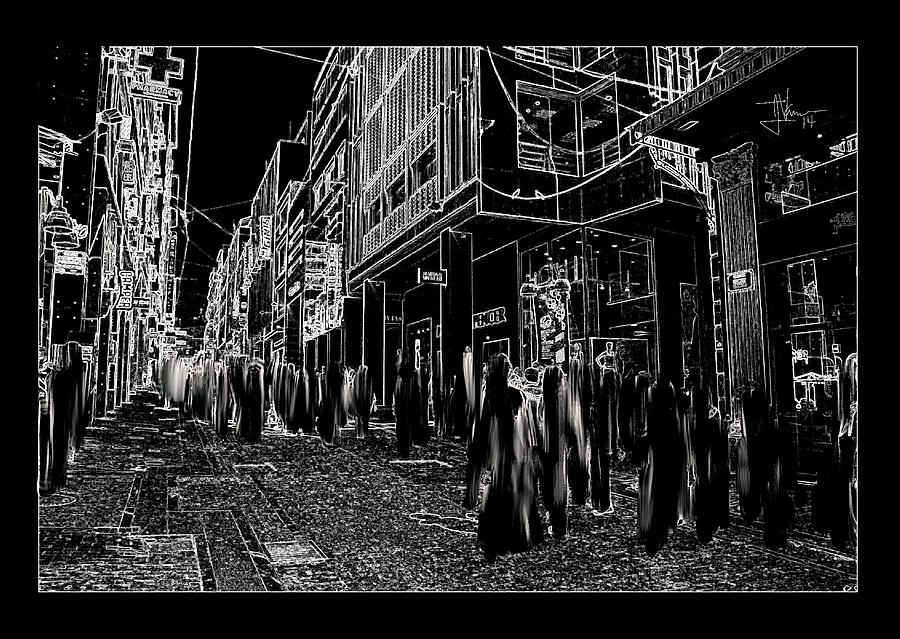 Ghost Walk Digital Art by Jim Vance