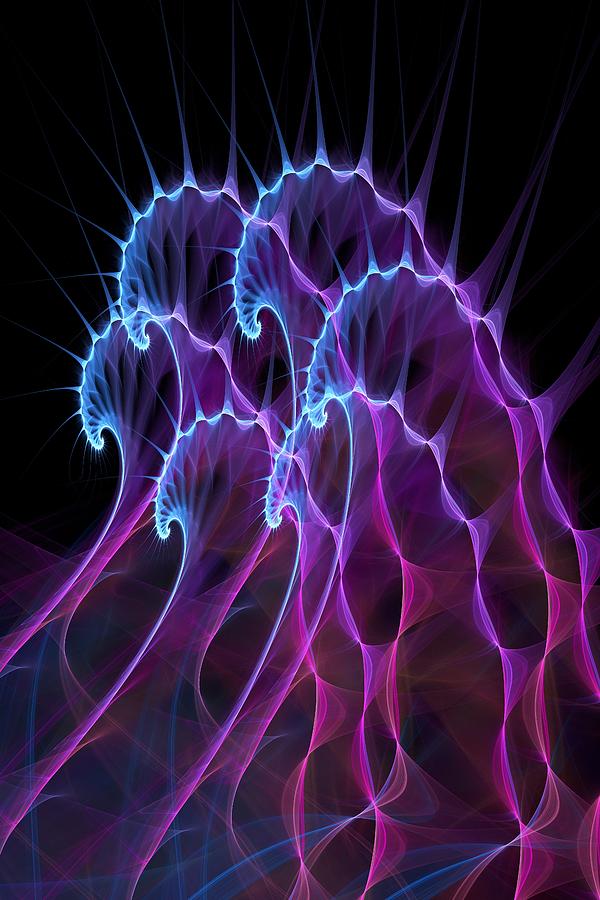 Ghost Waves Digital Art by Anastasiya Malakhova