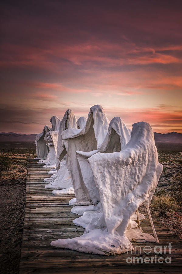 Ghosts at Sunset Photograph by Janis Knight