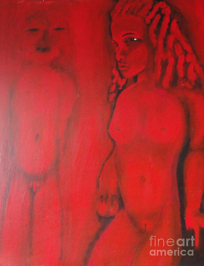 Nude Painting - Ghosts by Neil Trapp